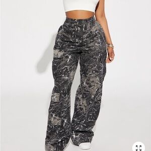 Fashion Nova Splatter Pants